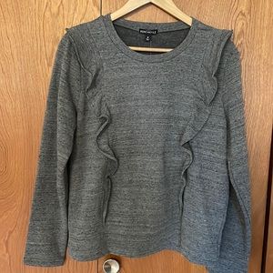 NWT J. CREW Mercantile Ruffled Sweatshirt